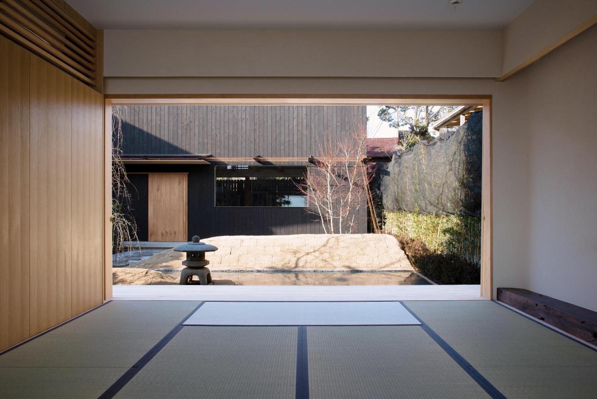 modern ryokan kishi-ke Kamakura Exteriör bild