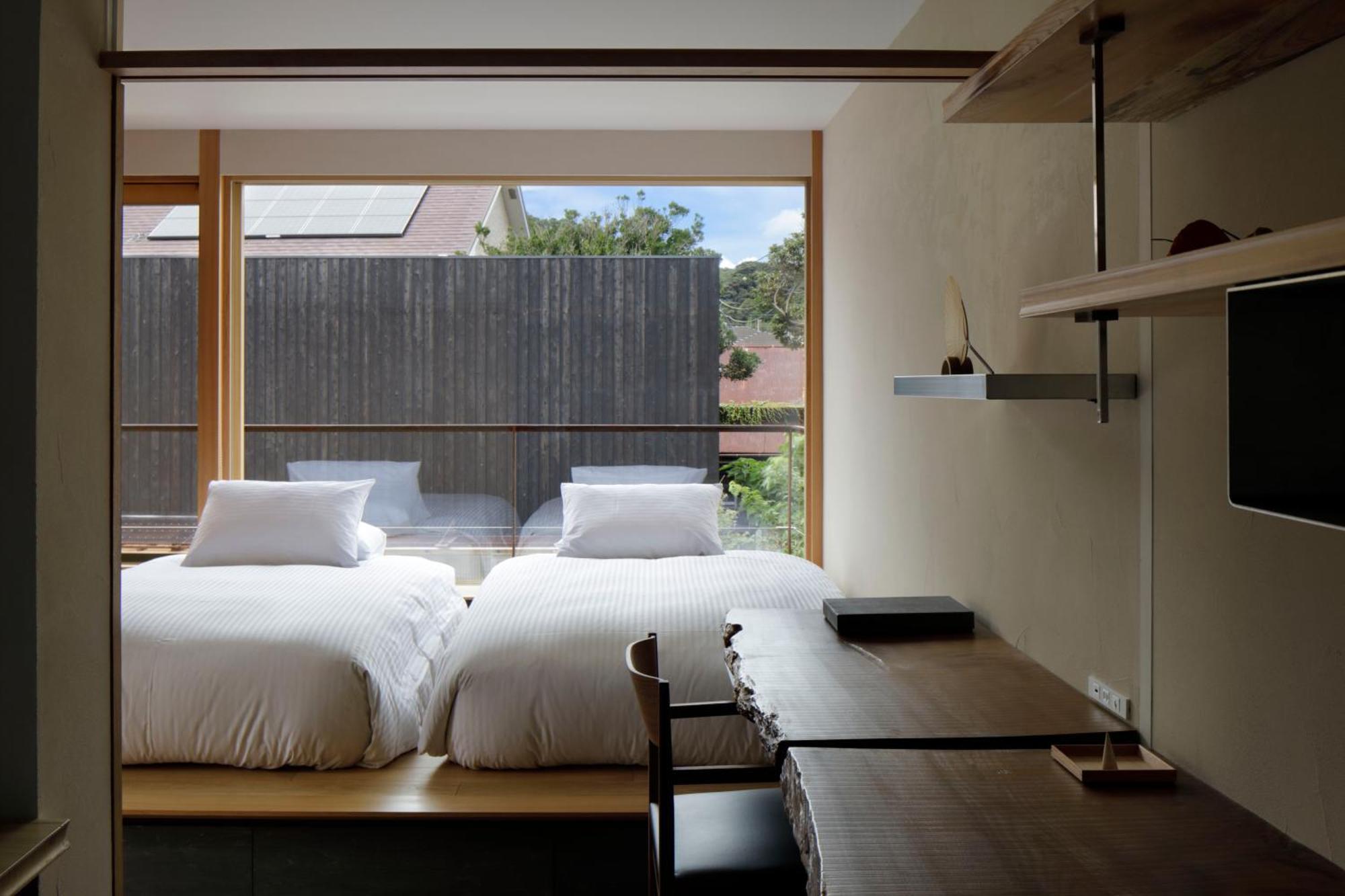 modern ryokan kishi-ke Kamakura Exteriör bild