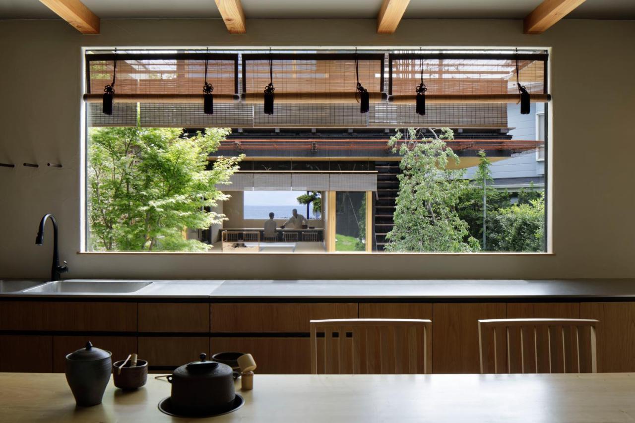 modern ryokan kishi-ke Kamakura Exteriör bild