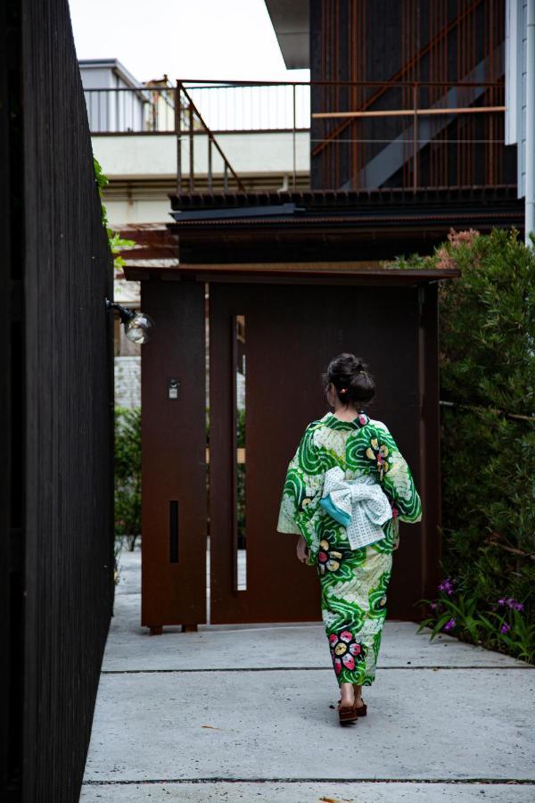 modern ryokan kishi-ke Kamakura Exteriör bild